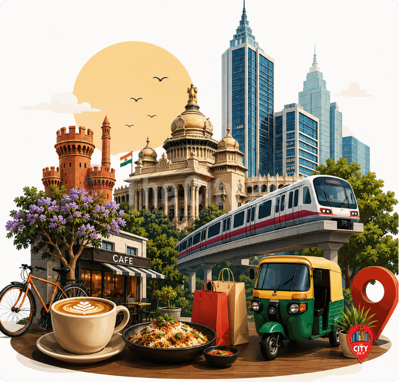 The City 24/7. Everything Bangalore. All in One Place.